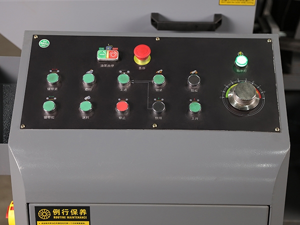 What factors affect the precision of horizontal band saws?